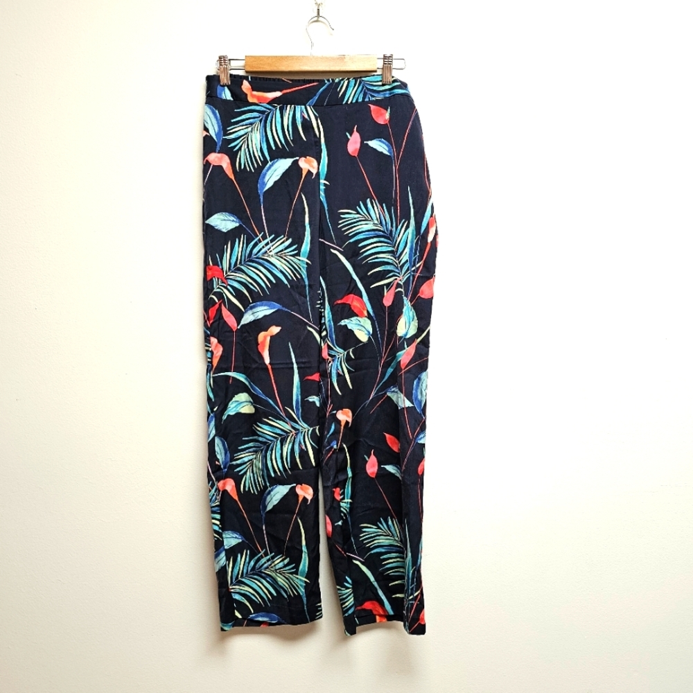 Liz Claiborne Tropical Print Pants